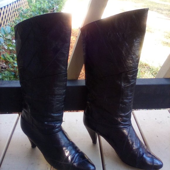 Eel Skin Boots - Picture 2 of 16
